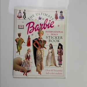 2000 Barbie International Sticker BOOK
